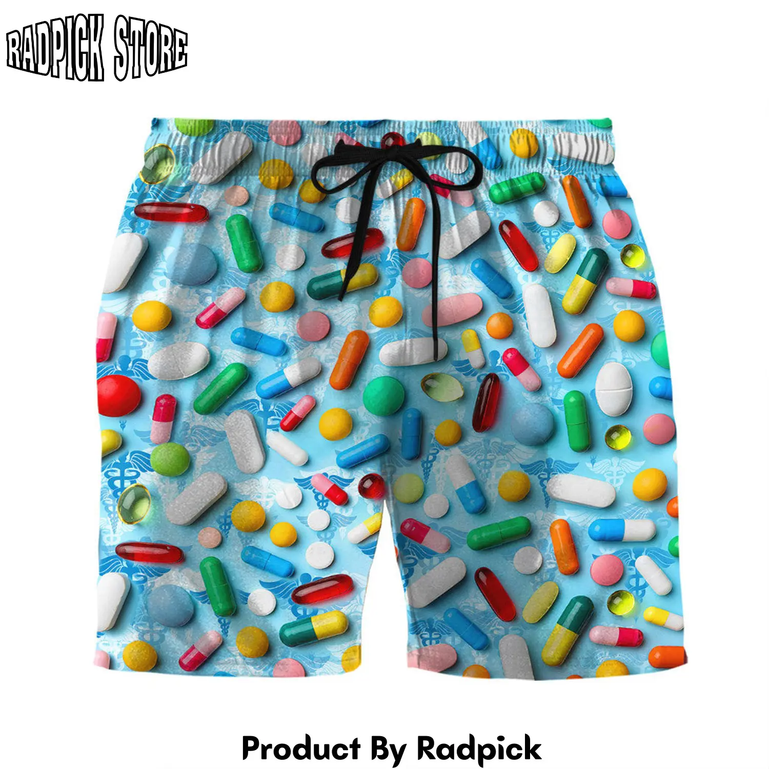 Radpick 3d nurse beach short rp631307